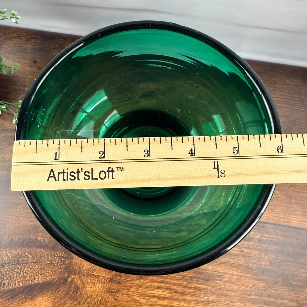 Blenko 596 Nile Green Art Glass Vase Wayne Husted Mid Century